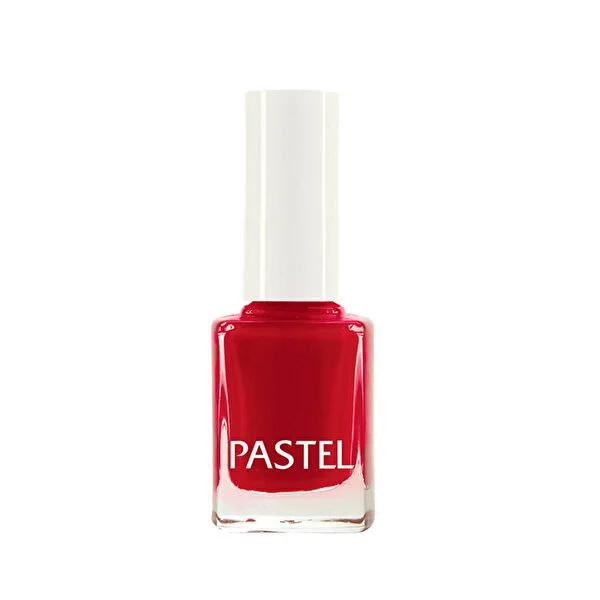 Pastel Oje Deep Red Nail Polish - Vibrant Color & Long-Lasting Beauty