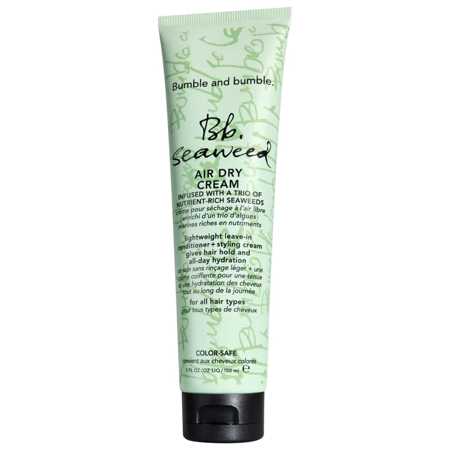 Seaweed Nourishing Air Dry Cream - Hydrating Hair Care for Frizz Reduction & All-Day Hold