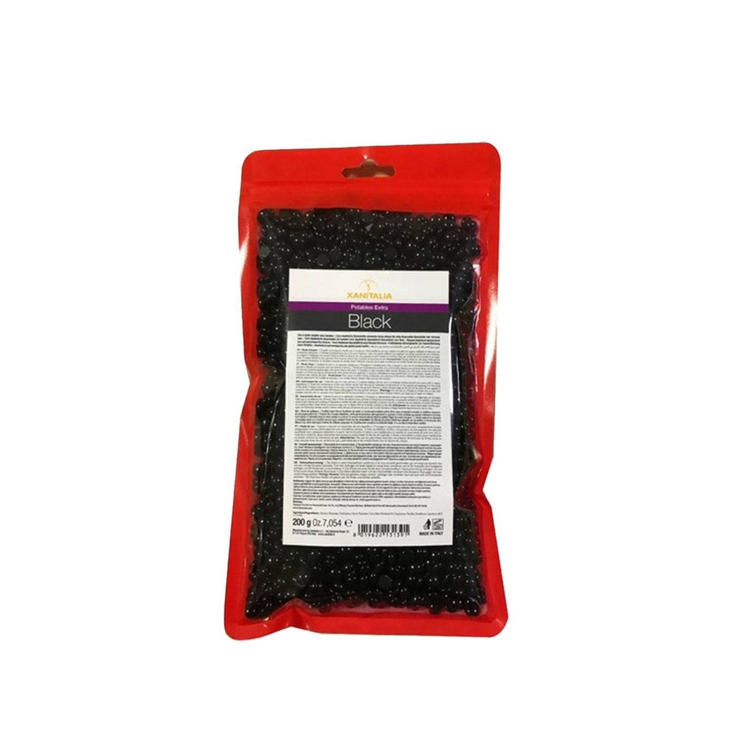 Tana�an Xanitalia Black Pearl Wax for Hair Removal - 200g, Peelable, Easy to Use