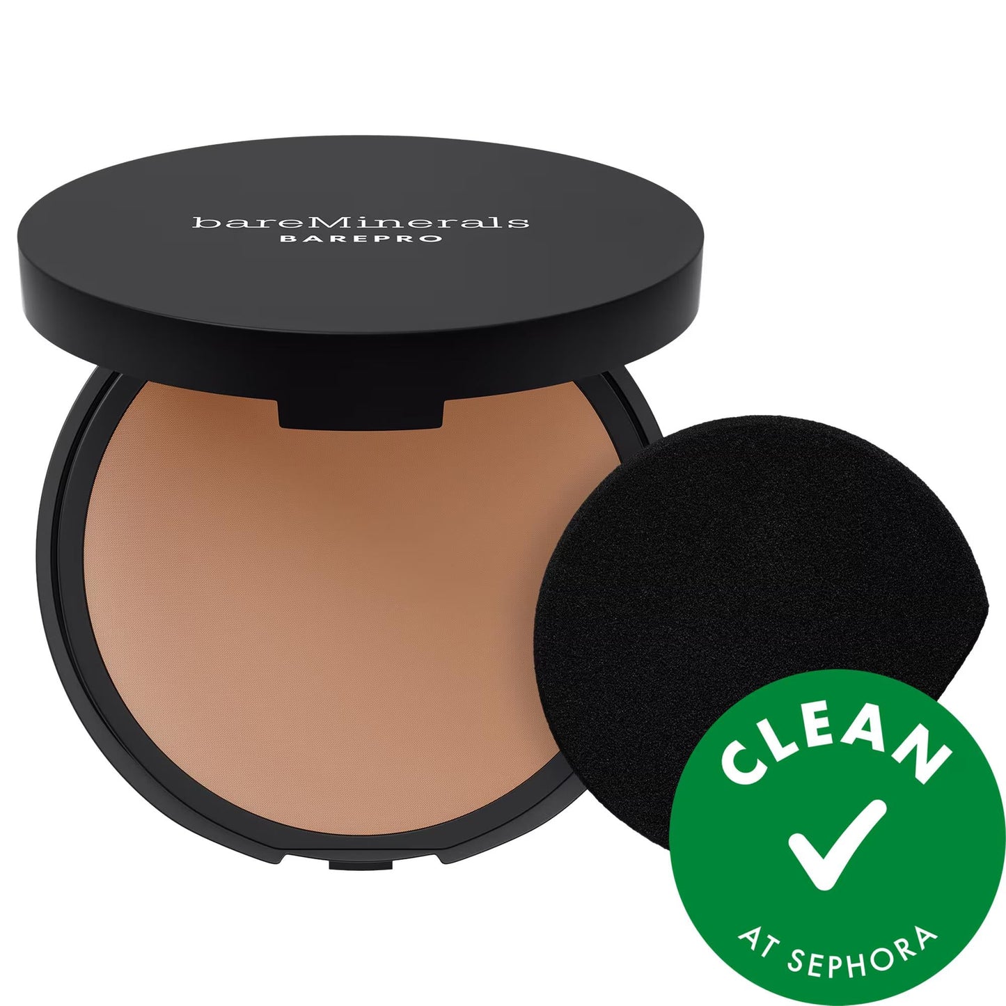 BAREPRO 24HR Skin Perfecting Talc-Free Matte Powder Foundation - Natural, Long-Lasting Full Coverage, Vegan & Cruelty-Free