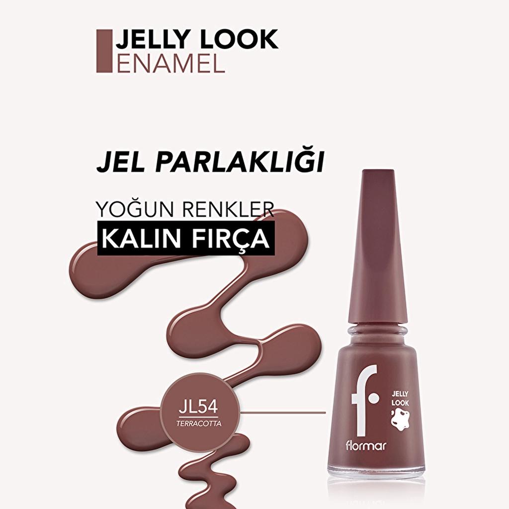 Flormar Jelly Look Gel-Like Nail Polish in JL54 Terracotta 11ml