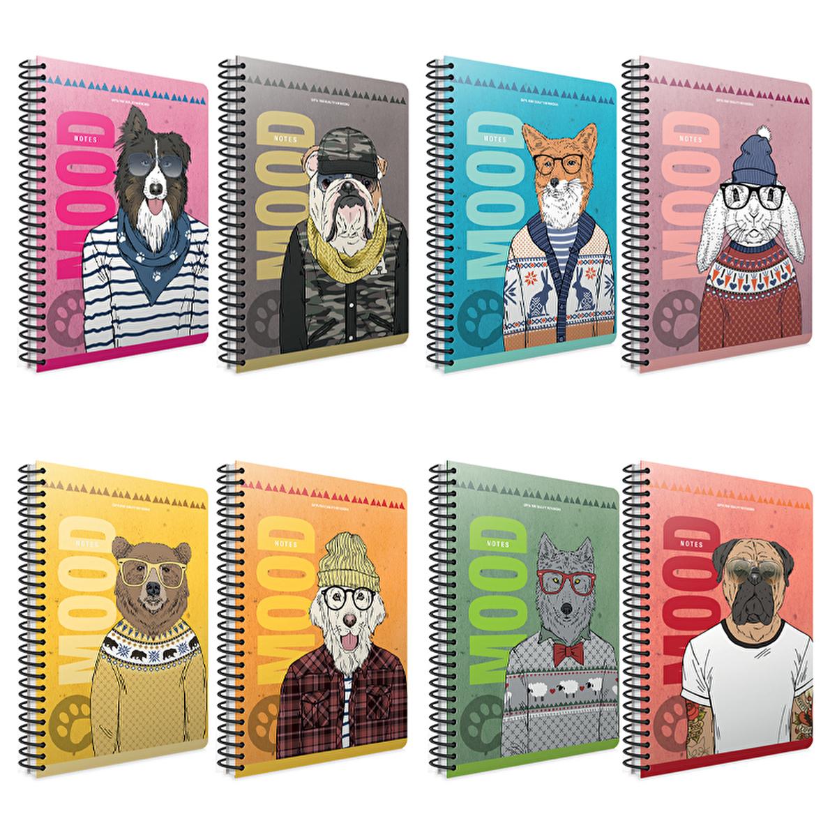 Gõpta A4 Spiral Notebook: 80 Sheet Square Grid - Perfect for School, Office & Journaling