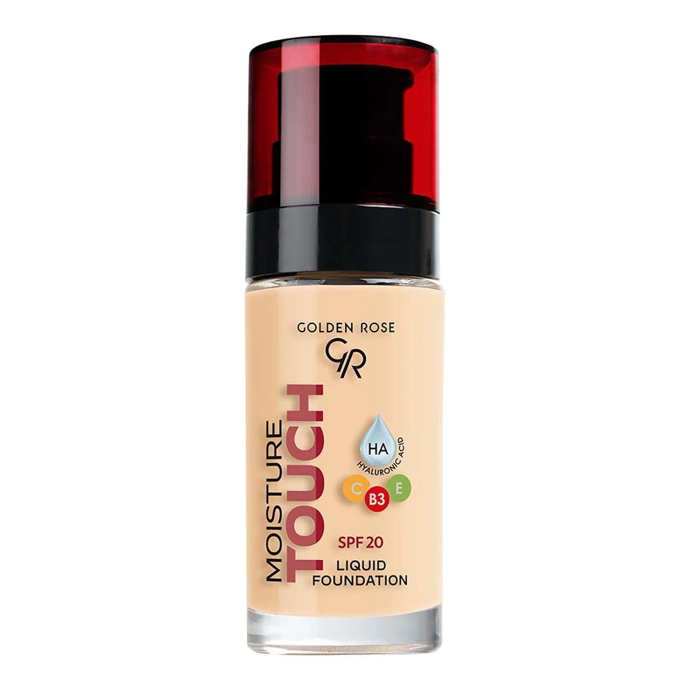Golden Rose Moisture Touch Liquid Foundation SPF 20 No104 30ml