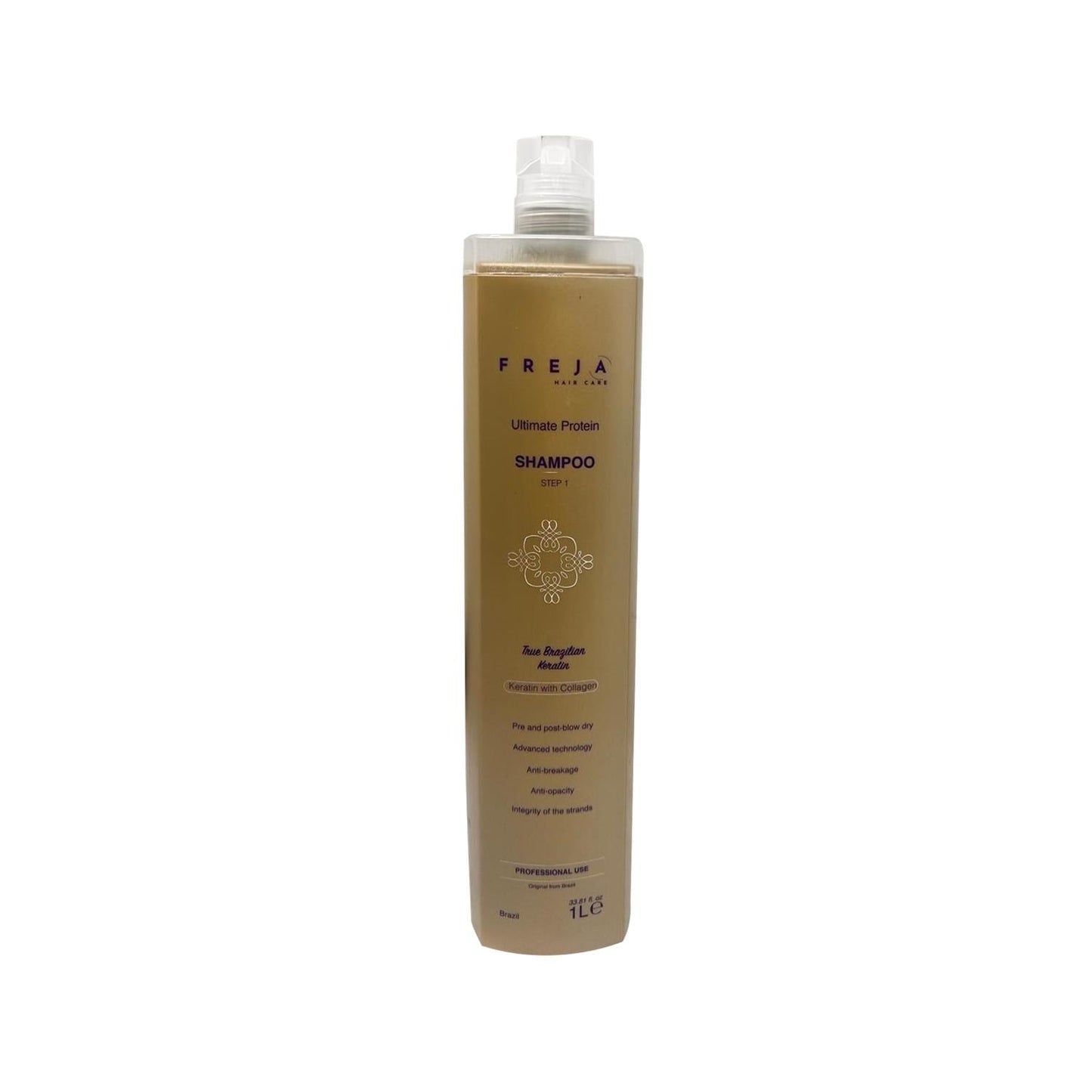 FREJA True Brazilian Keratin Step 1 Ultimate Protein Shampoo 1000 ml