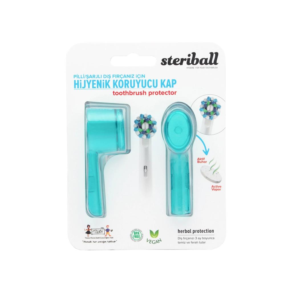 Steriball Electric Toothbrush Hygienic Protective Cover, Assorted
