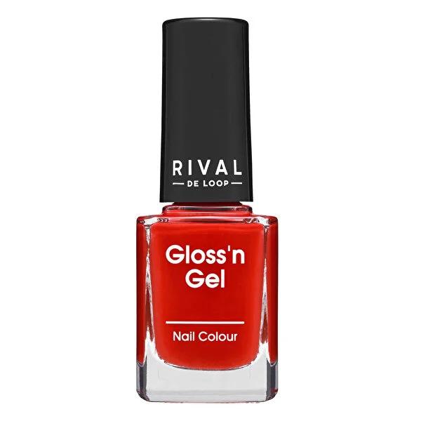 Rival de Loop Gloss'n Gel Nail Polish No.17 - Long-Lasting, High Coverage Nail Gloss