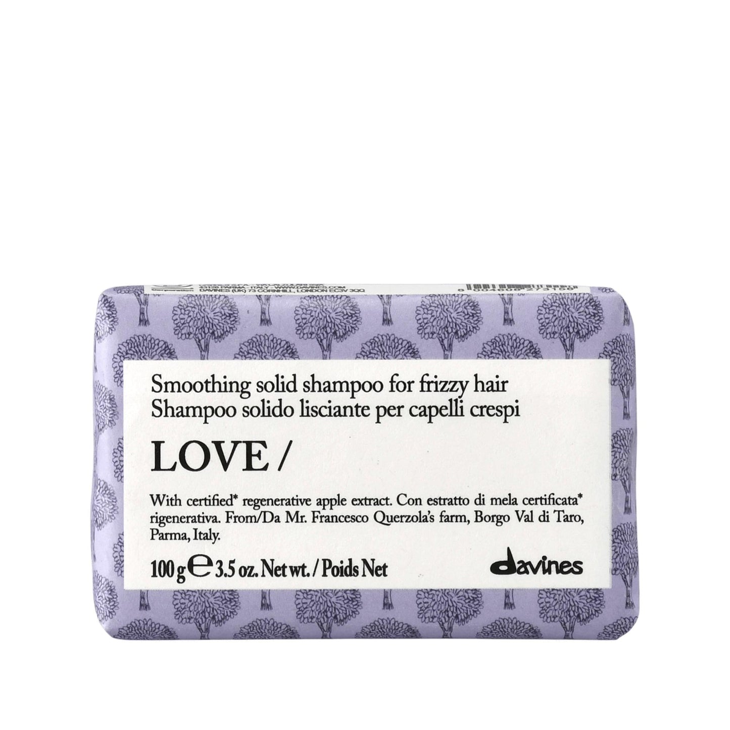 Davines Love Anti-Frizz Solid Shampoo Bar 100g
