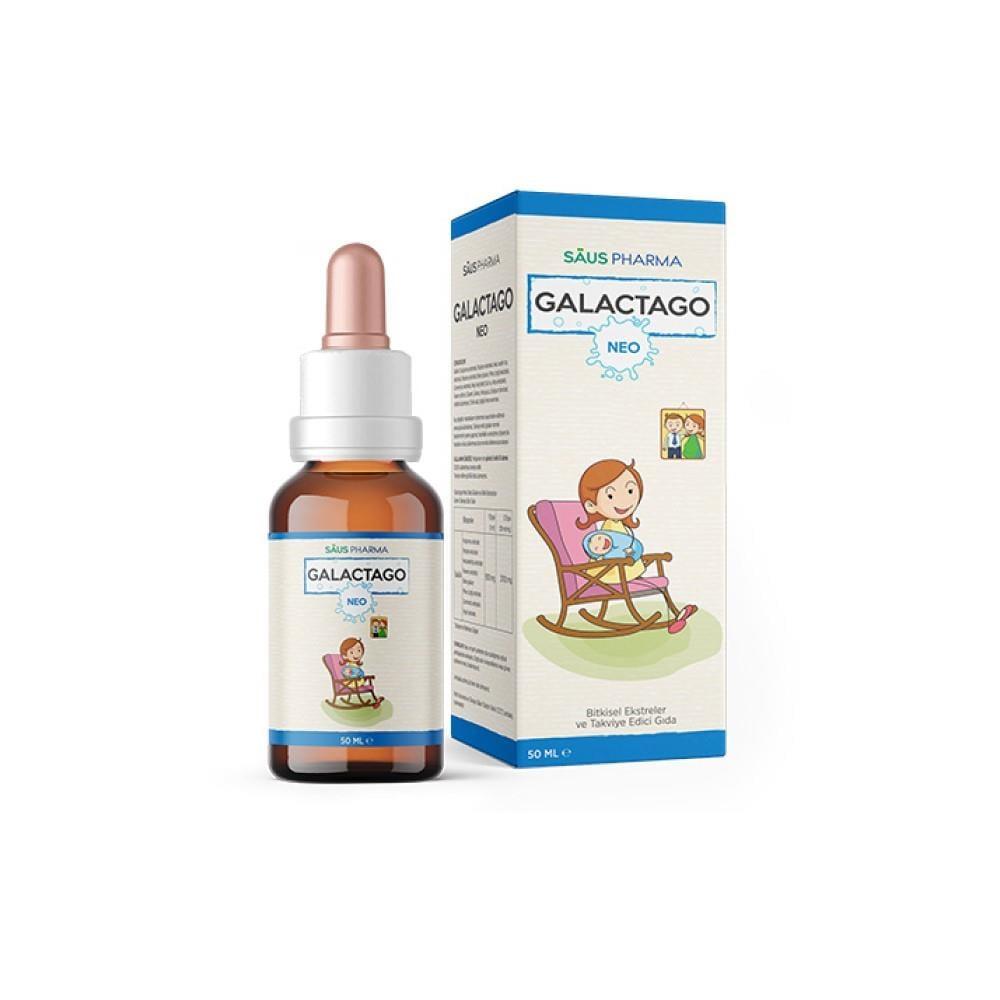 Galactago Neo Herbal Dietary Supplement Drops - with Rosehip & Roybos - 1.69 fl oz