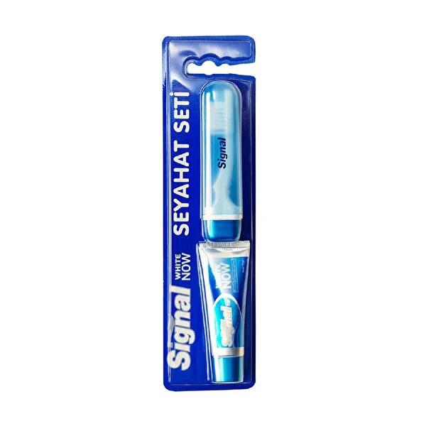Signal Travel Toothbrush Set - Compact Oral Care for Travelers