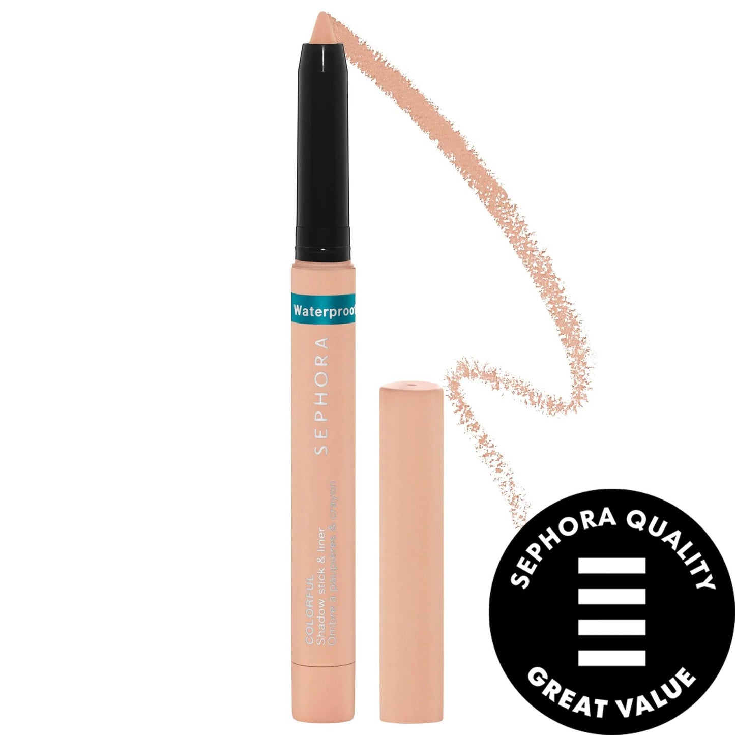 Sephora Colorful Waterproof Eyeshadow & Eyeliner Multi-Stick: Long Lasting, Transfer-Proof Eye Makeup Stick for Effortless All-Day Wear