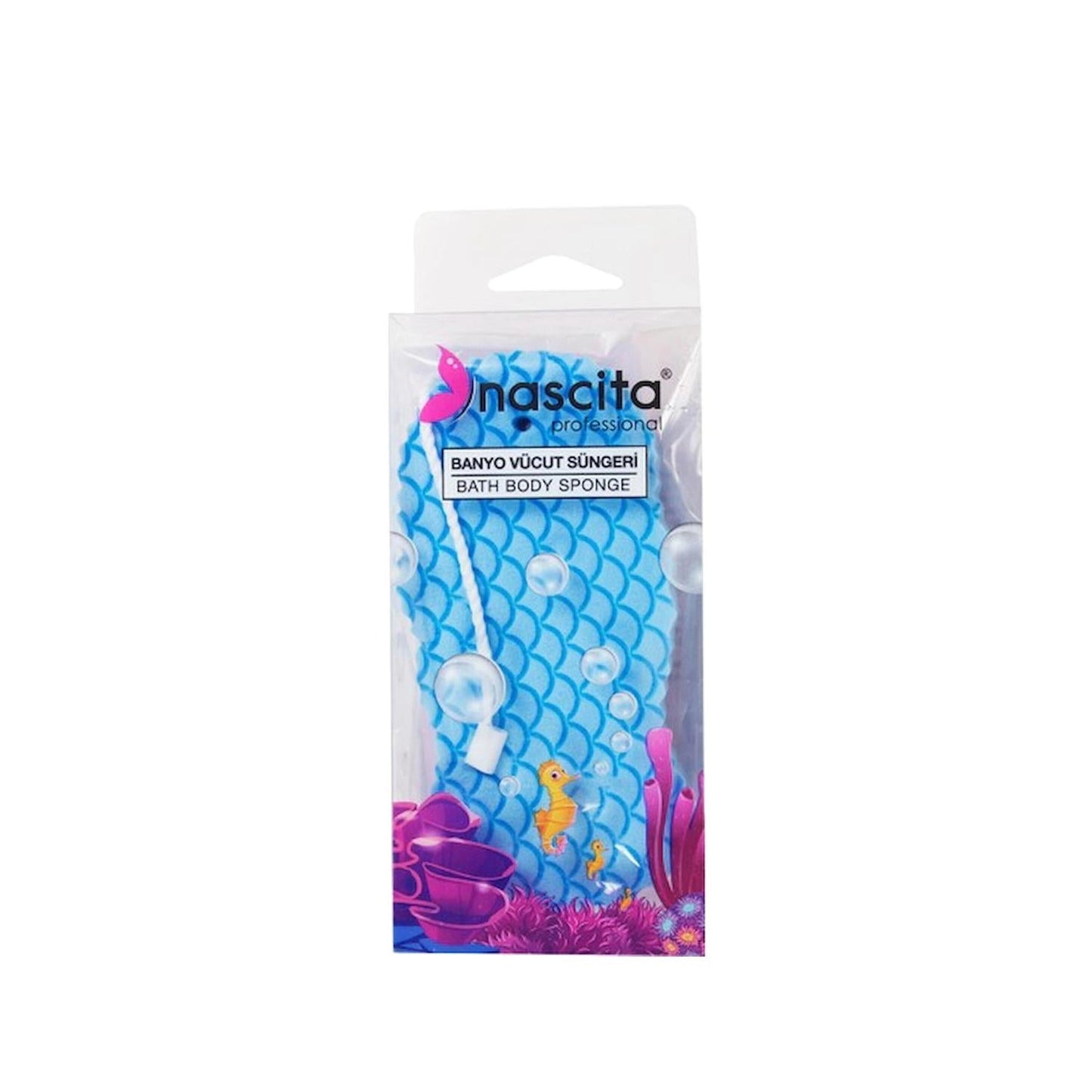 Nascita Bath Sponge - Soft & Gentle Body Sponge for Sensitive Skin, 10 Pack