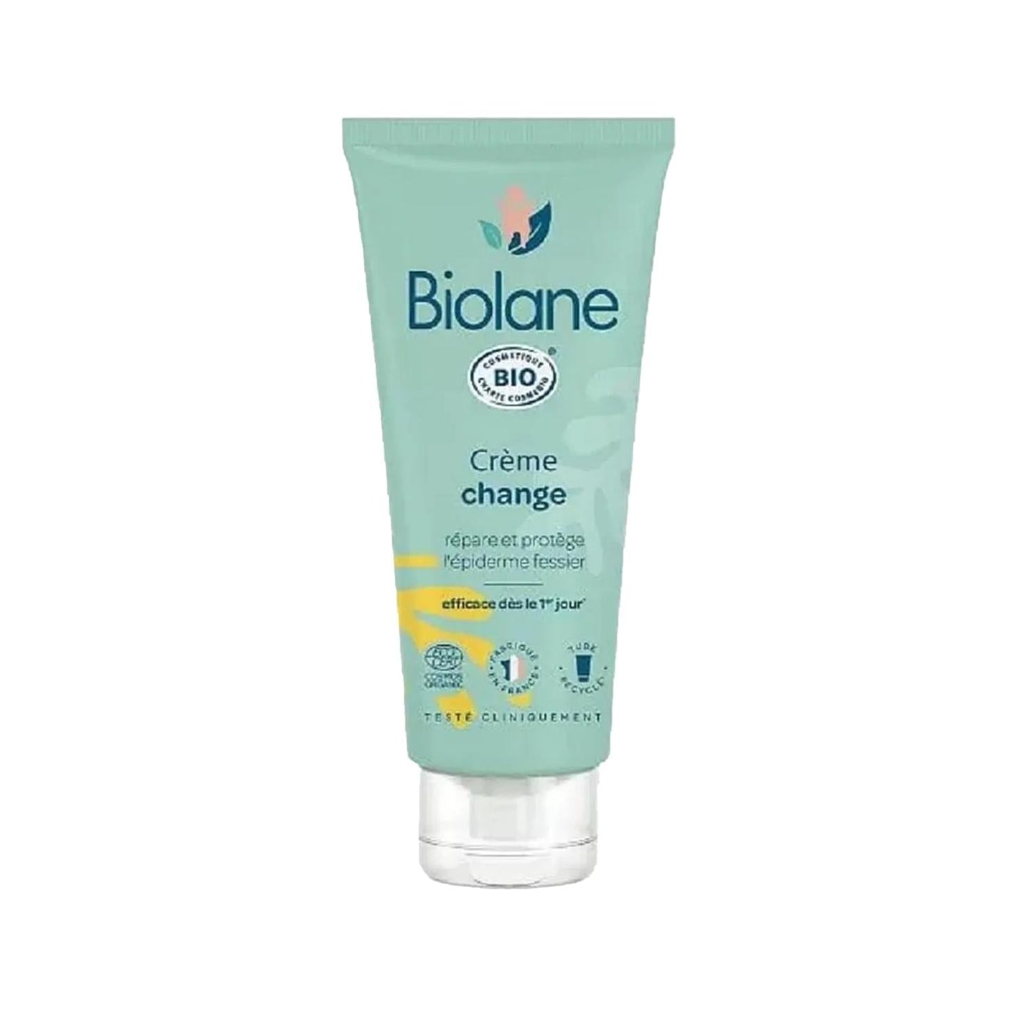 Biolane Organic Diaper Cream - Natural Baby Skin Care for Diaper Rash Relief