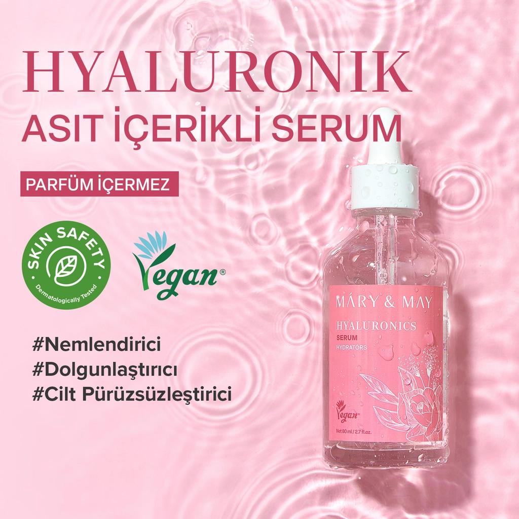 Mary & May Hyaluronic Acid Serum for Deep Hydration 80ml