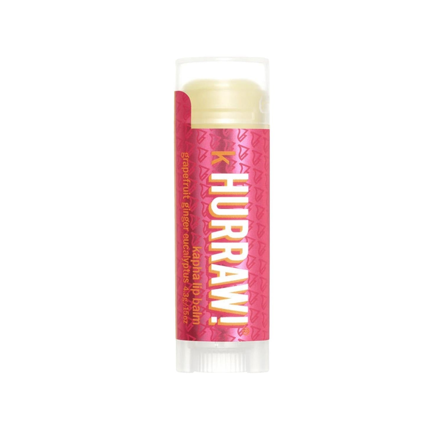 Hurraw Kapha Lip Balm Grapefruit Ginger & Eucalyptus 4.8g