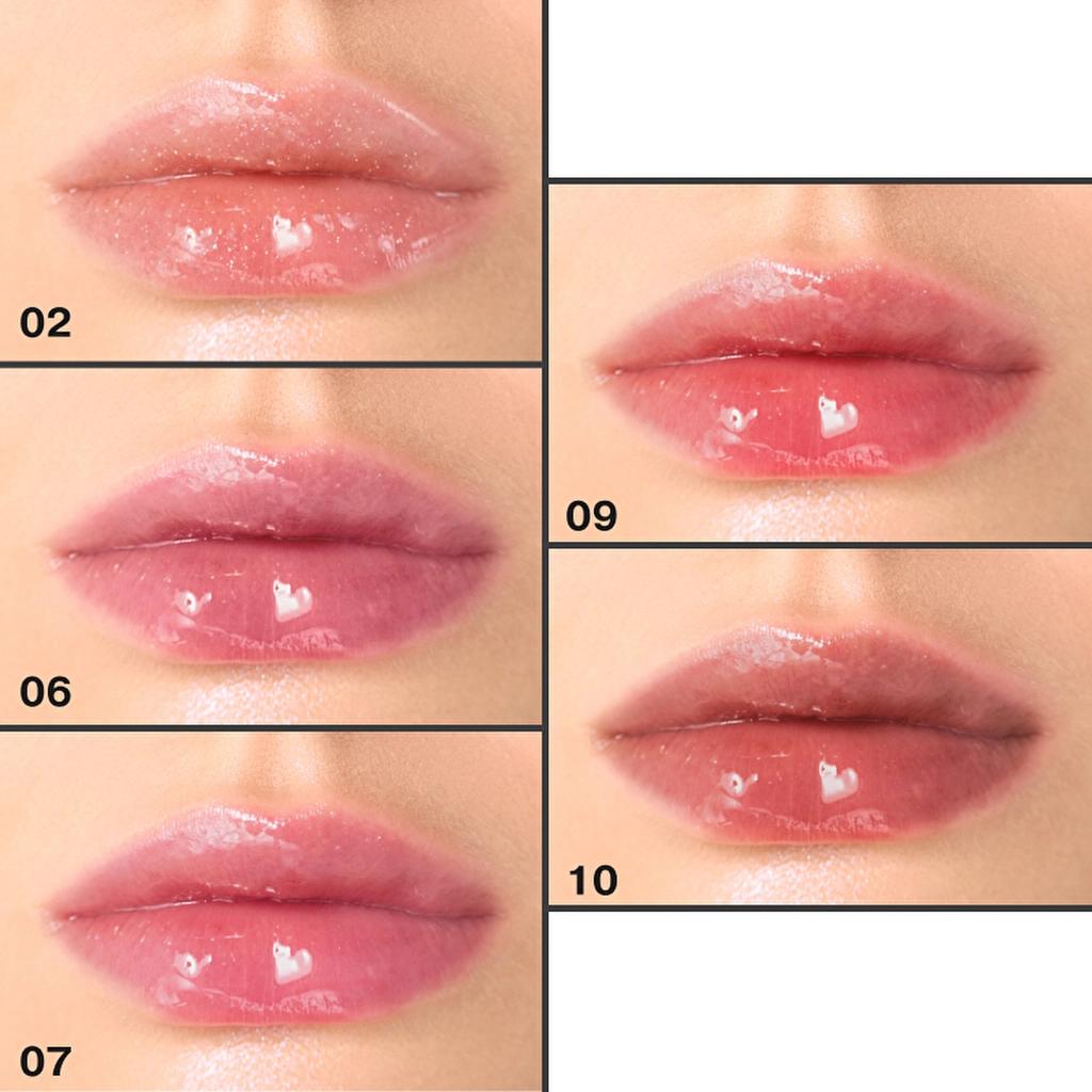 Influence Beauty Gloss-X Lip Gel Gloss in 06 Soft Glitch Pink