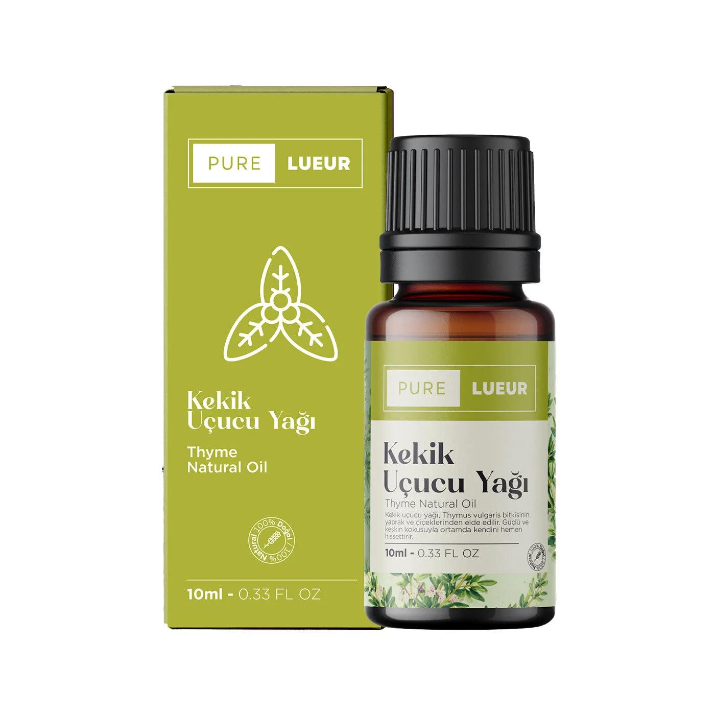 Pure Lueur Thyme Essential Oil for Aromatherapy 10 ml