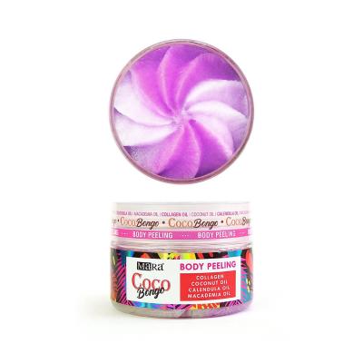 Mara Body Scrub/Peeling with Plant-Based Collagen & Coconut Scent - Vegan Skincare for Smooth, Nourished Skin