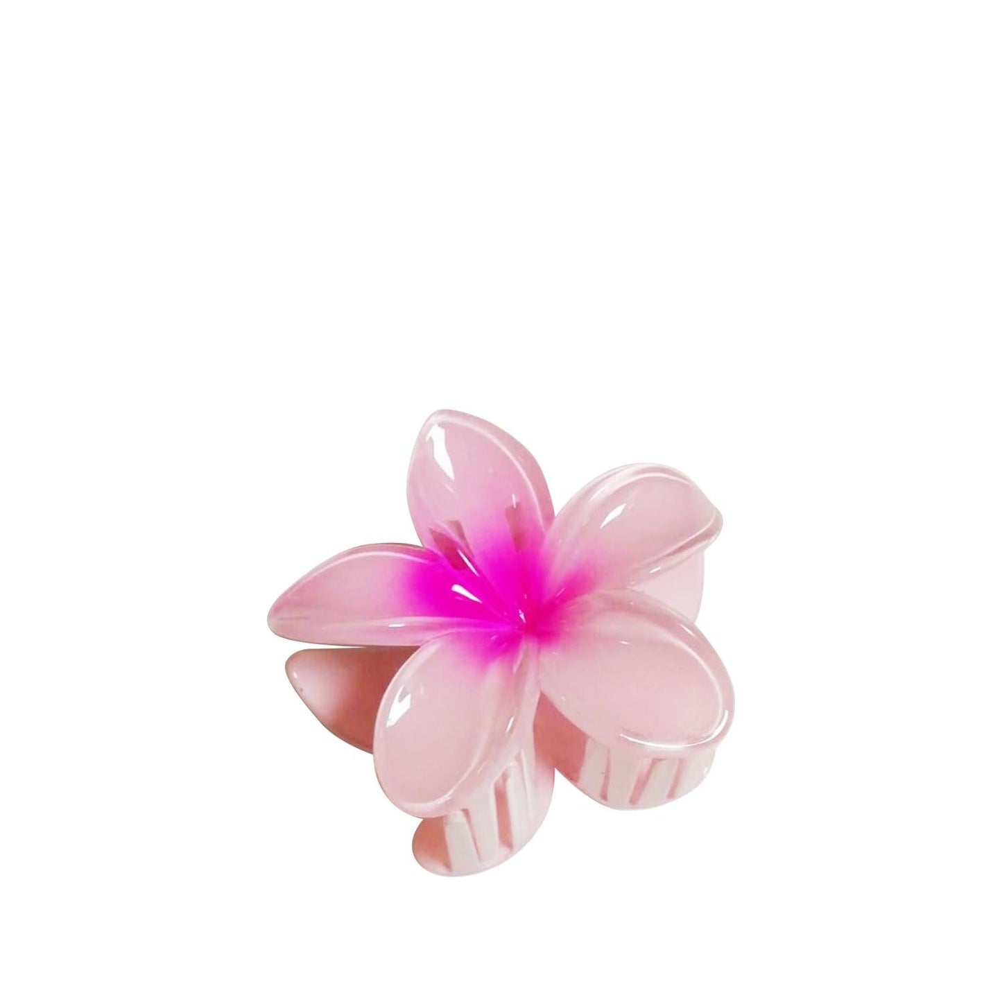 Prodiva Flower-Shaped Pink Hair Clip - Stylish Hair Accessory for Women