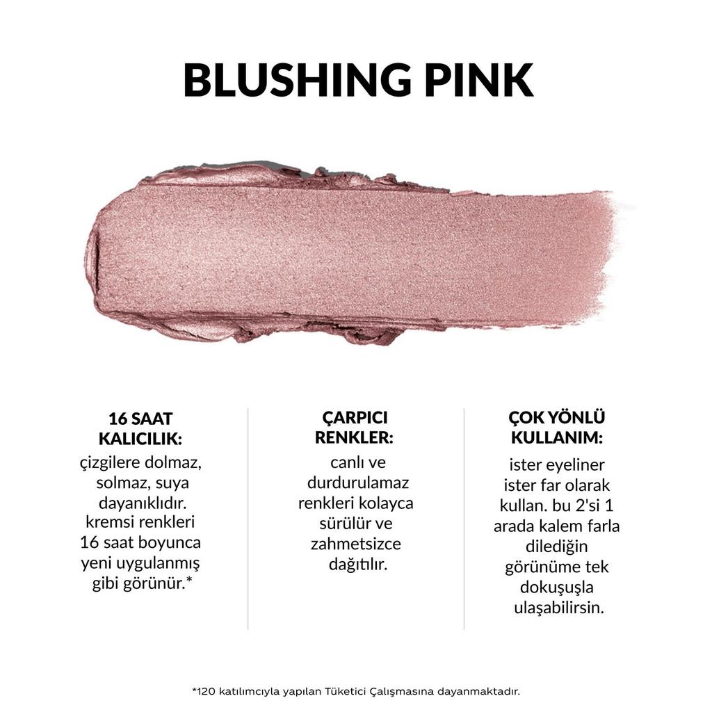 Avon Power Stay Eyeshadow Stick in Blushing Pink