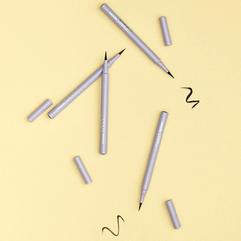Beaulis Drag It Felt-Tip Eyeliner 196 Brown for Precise Lines