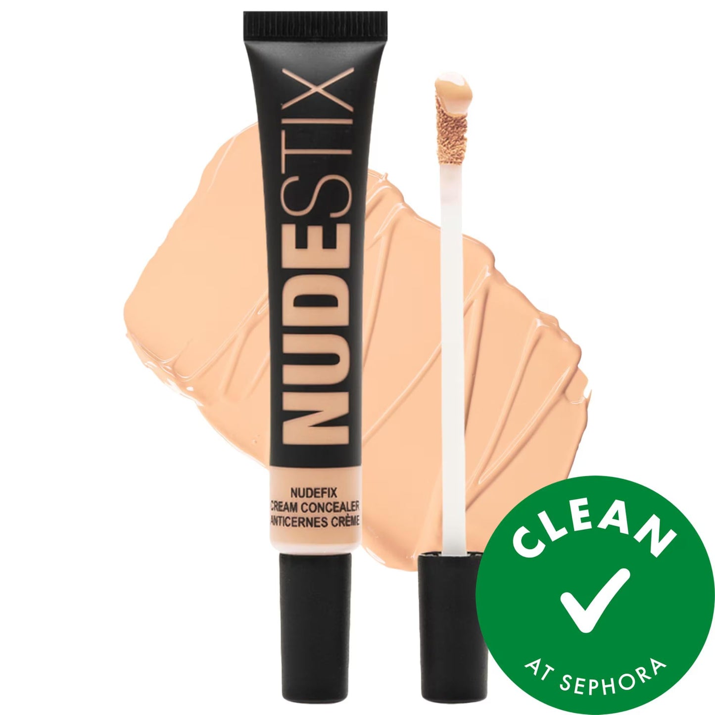 Nudefix Cream Concealer - Long-Wear, Vegan, Cruelty-Free Makeup for Natural Finish