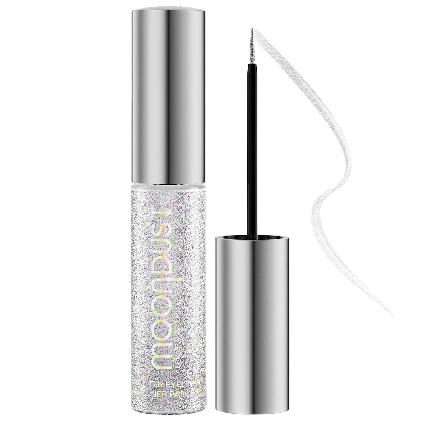 Moondust Liquid Glitter Eyeliner: High-Impact Shimmer, Vegan & Cruelty-Free Sparkle Eyeliner for Captivating Eyes