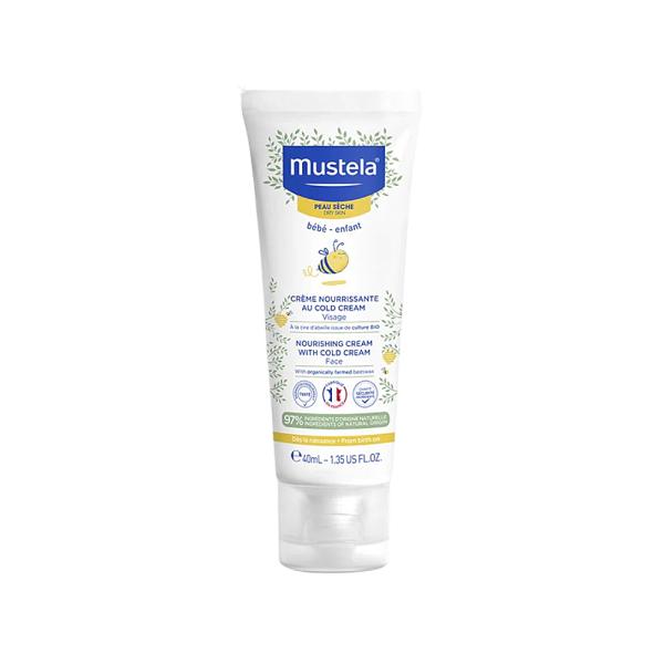 Mustela Nourishing Cream with Cold Cream for Dry Baby Face 40 ml