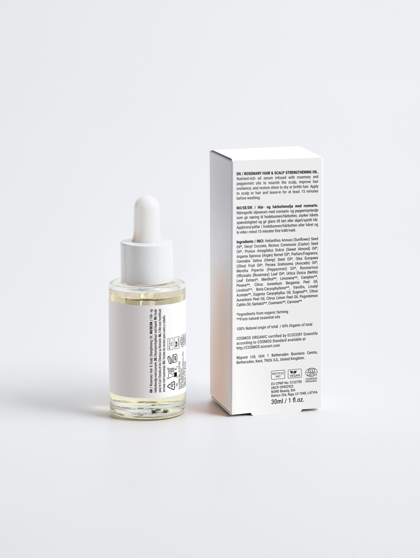 UNIQUE OILS Rosemary Hair & Scalp Strengthening Oil