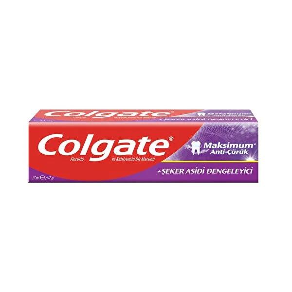 Colgate Anti-Cavity Toothpaste with Maximum Protection, 75ml - Fresh Mint Flavor