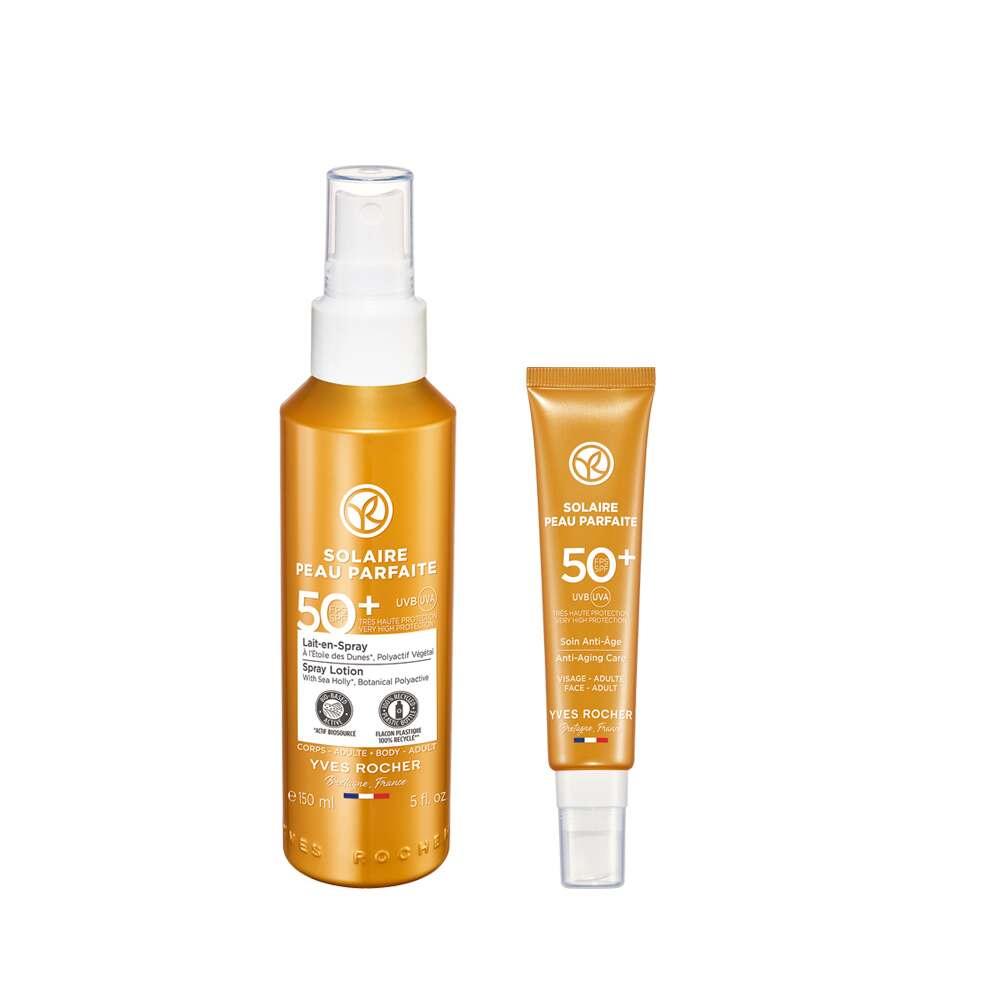 La Roche-Posay Sunscreen Set - SPF 50+ Body & Face Protection with Anti-Aging Benefits