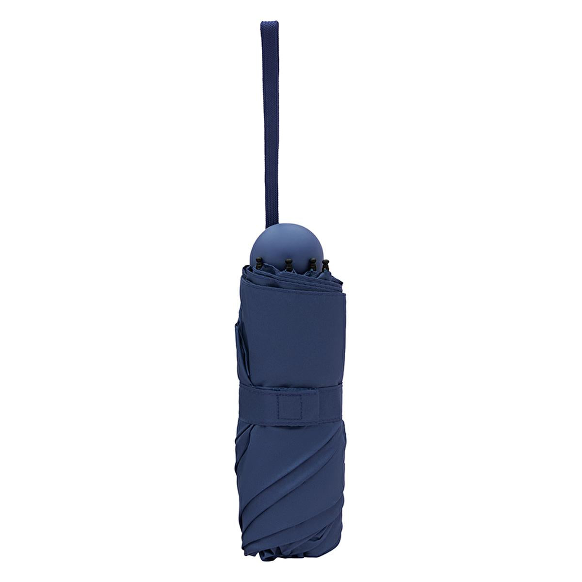 Eklips Compact Navy Blue Manual Umbrella - Stylish & Portable Rain Protection