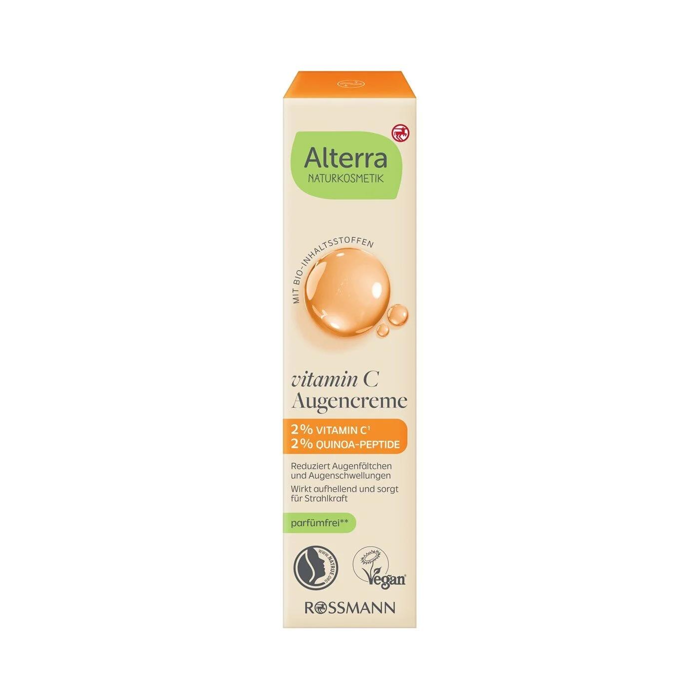 Alterra Vitamin C & Peptide Eye Cream for Brightening 15ml
