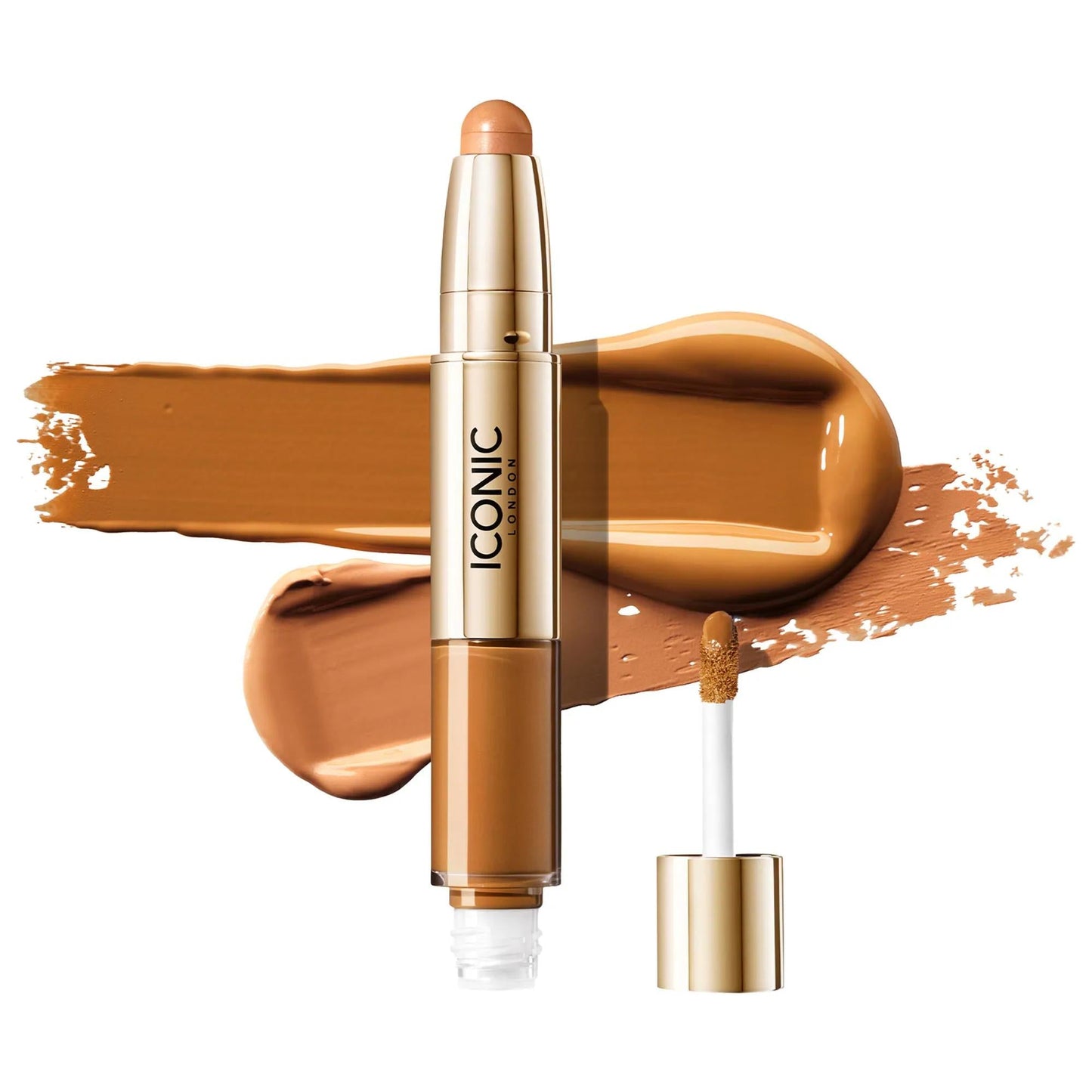 Radiant Vegan Concealer & Brightening Crayon Duo - Cruelty-Free Liquid Concealer for Dark Circles & Brightening Makeup
