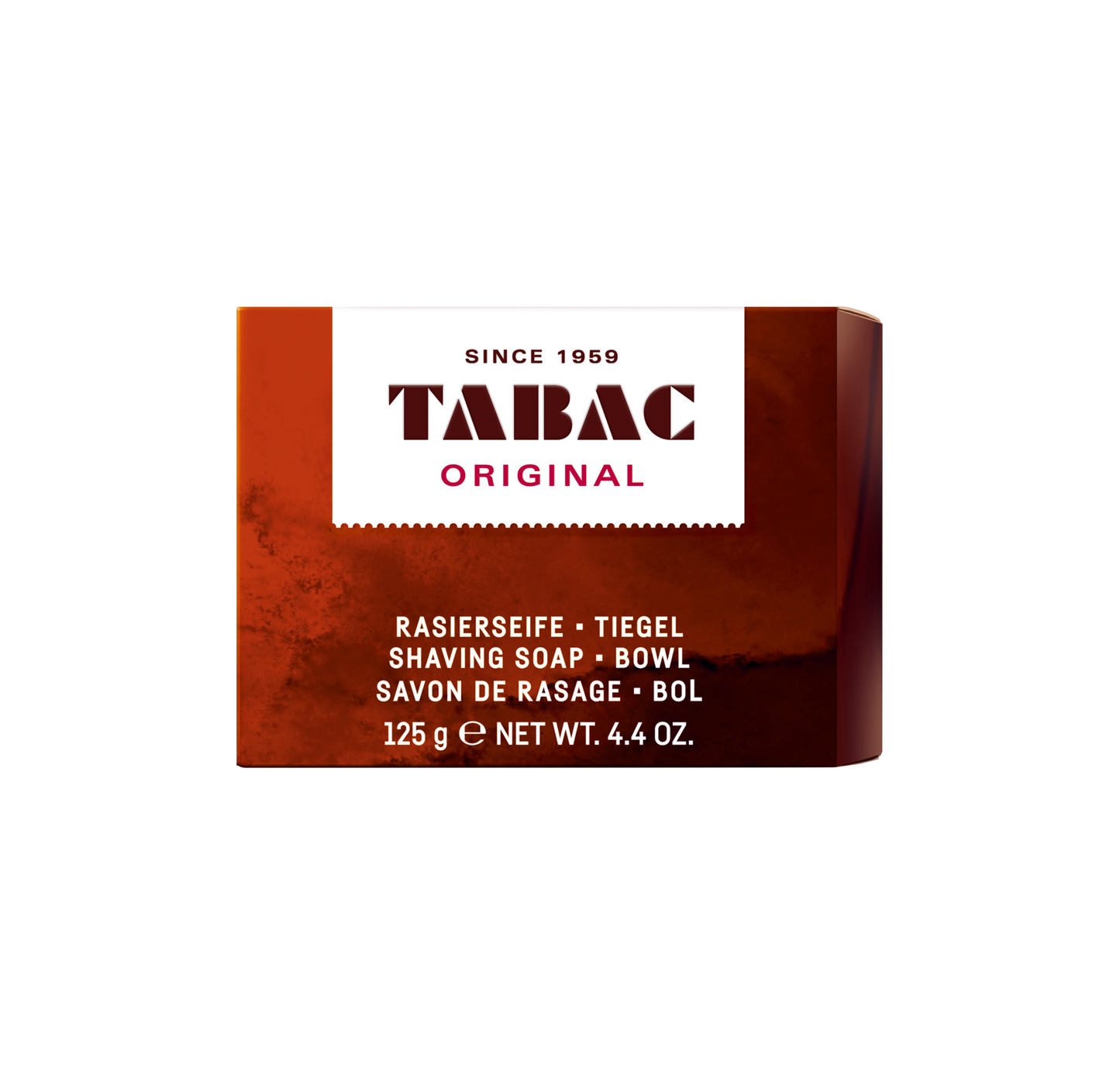 Tabac Luxury Shaving Soap in Ceramic Bowl - 125g Premium Shaving Experience for Men