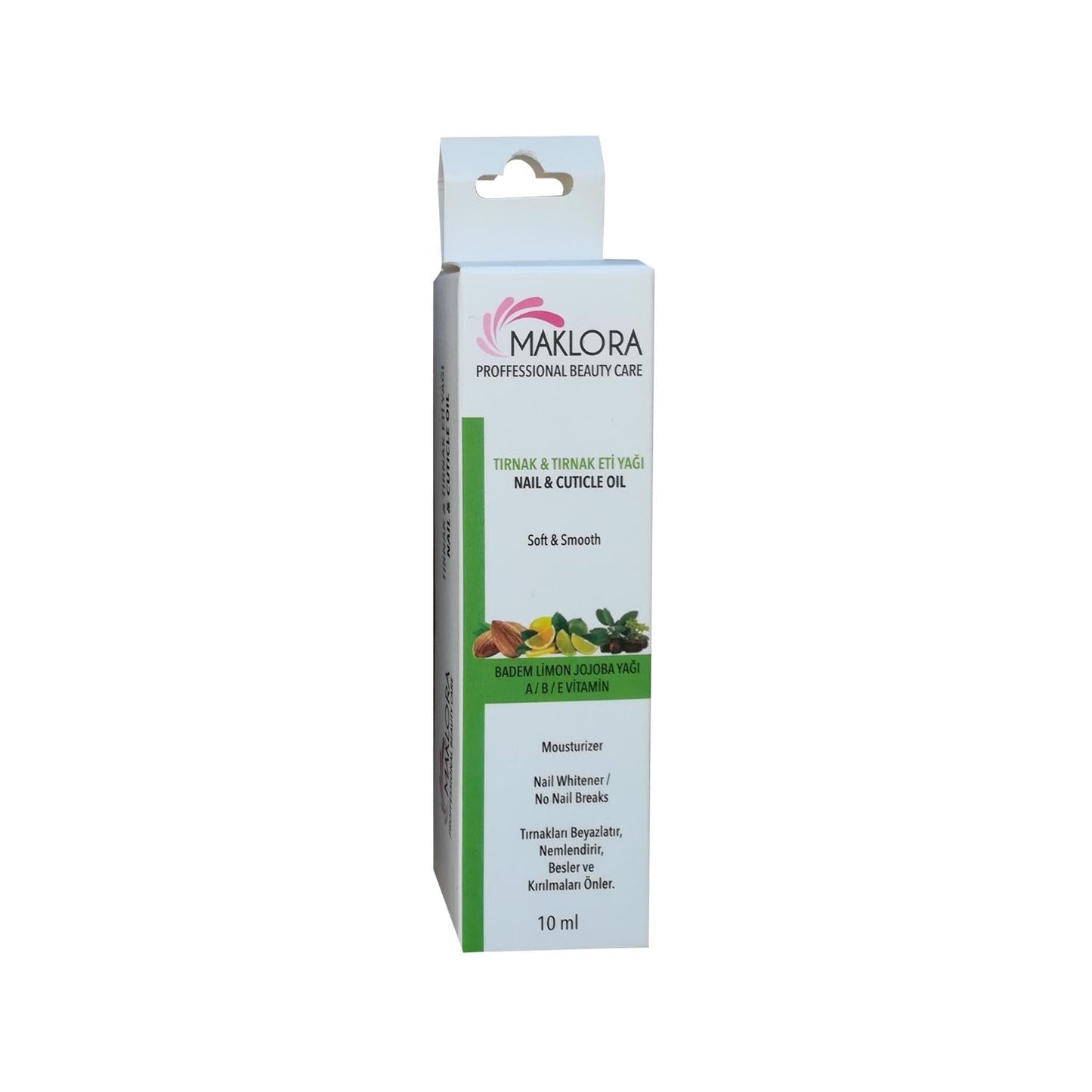 Maklora Nail and Cuticle Oil 10ml - Nourishing Moisturizing Oil for Healthy Nails
