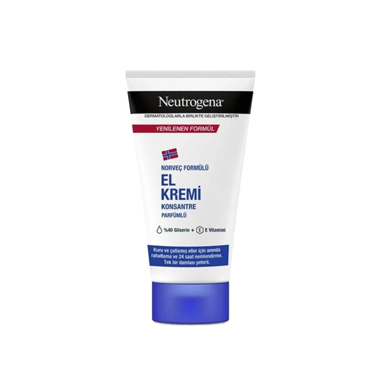 Neutrogena Scented Hand Cream 75ml - Moisturizing & Softening for Dry Hands