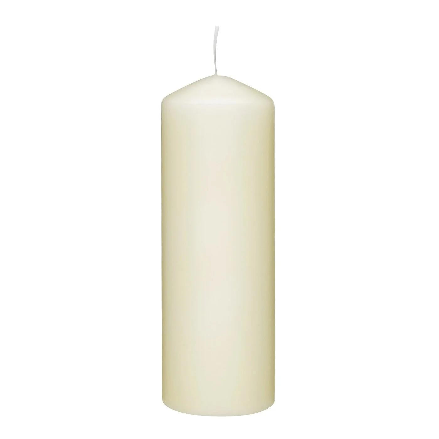 Rubin Licht Champagne Pillar Candle 200x70 mm