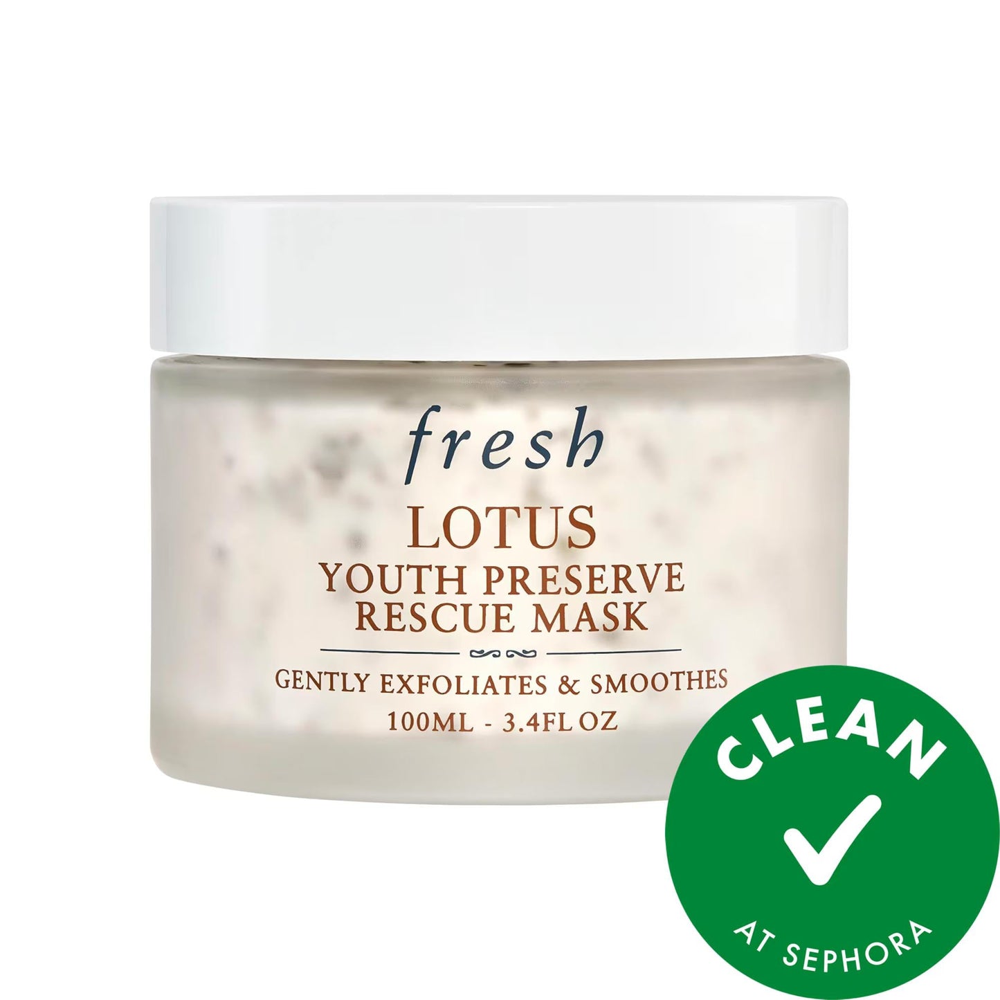 Lotus Youth Preserve Exfoliating Face Mask: Reveal Radiant, Smooth Skin in 5 Minutes - Gentle Dull Skin & Uneven Texture Treatment