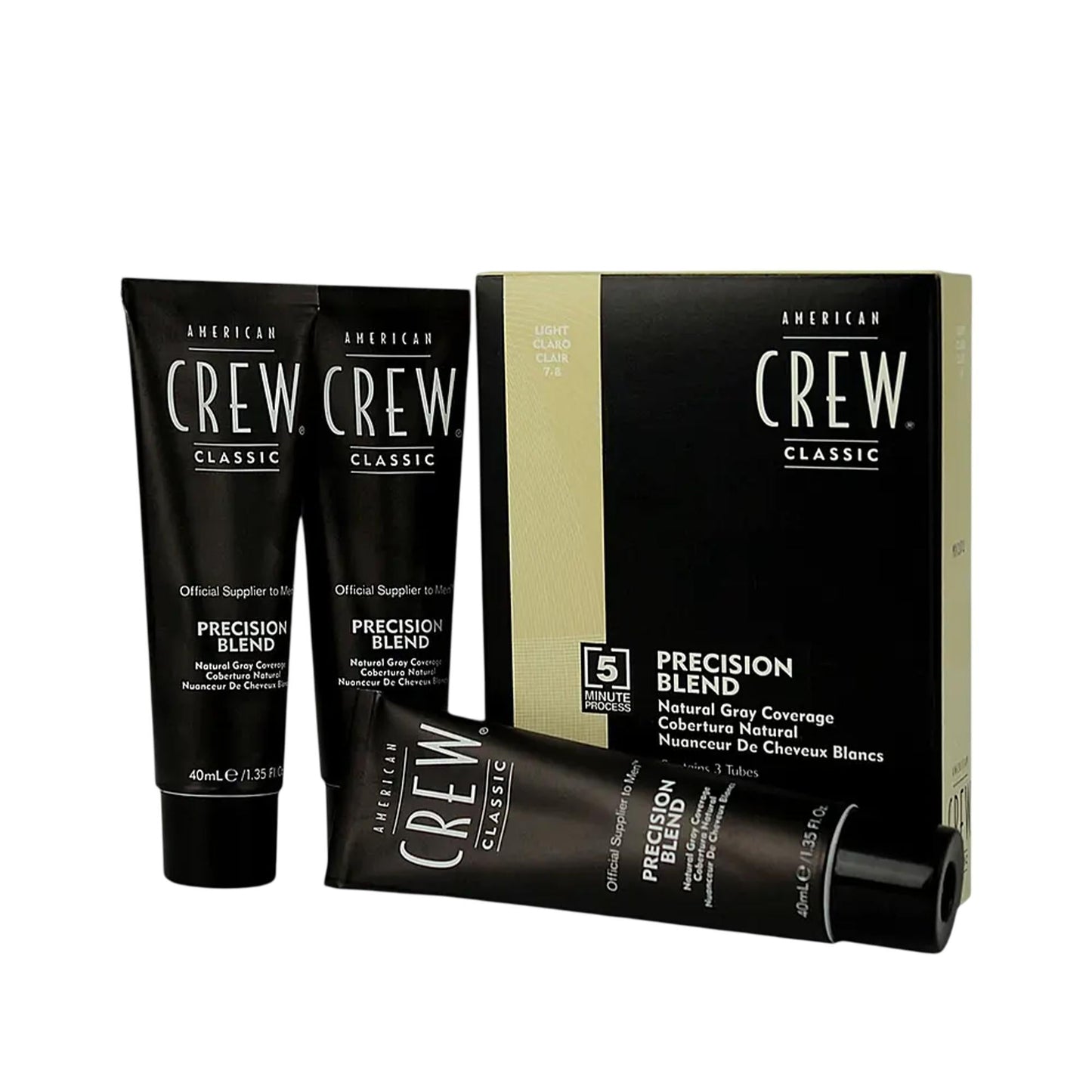 American Crew Precision Blend Grey Cover Hair Color 3x40 ml