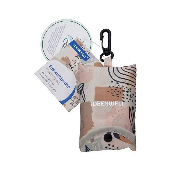 Ideenwelt Reusable Shopping Bag: Durable, Washable, Large Capacity Beige Grocery Tote, Eco-Friendly