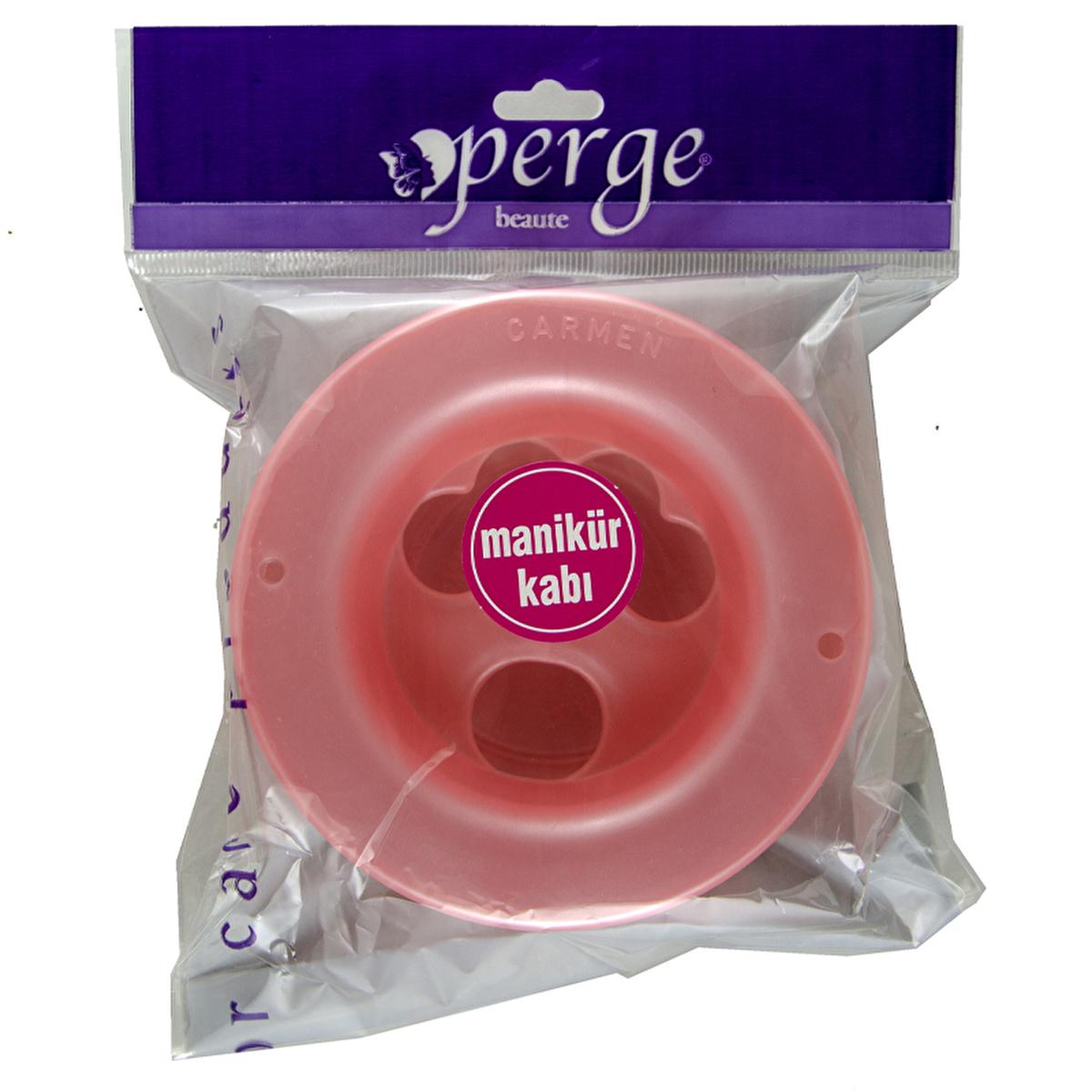 Perge Manicure Bowl for Professional Nail Care and Personal Grooming - High-Quality Beauty Tool for Salons and Home Use
