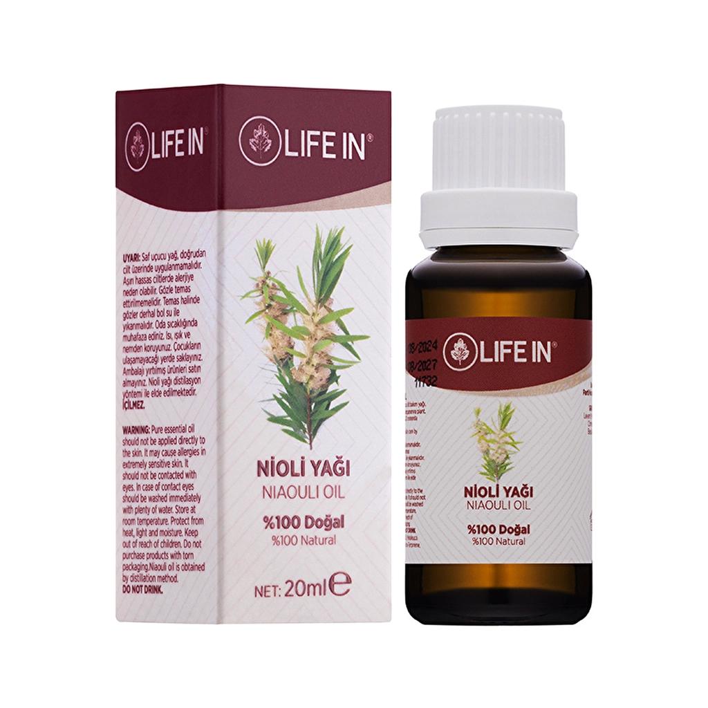 Life In Niaouli Essential Oil for Skin & Aromatherapy 20 ml