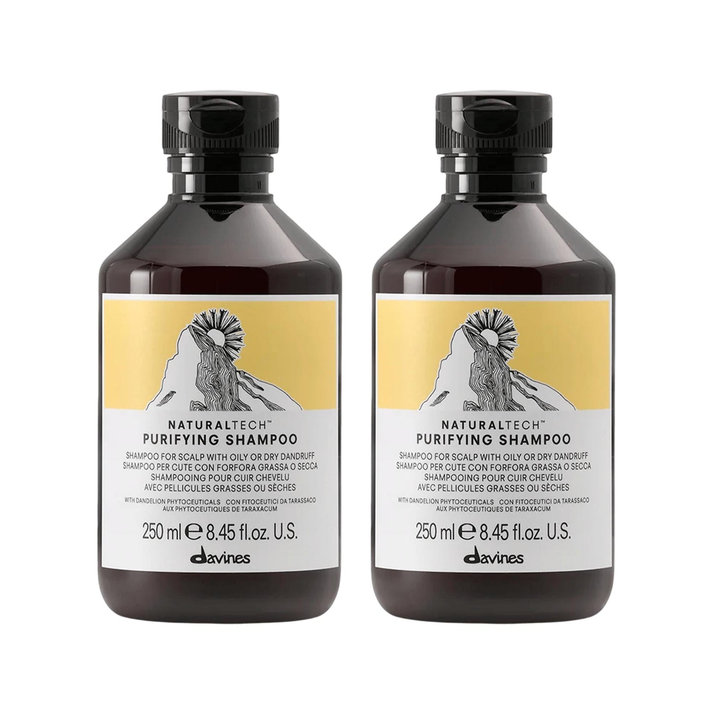 Davines Purifying Anti-Dandruff Shampoo for Flaky Scalp 250 ml