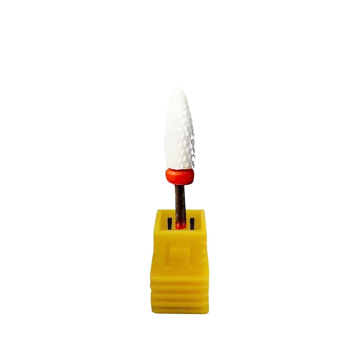 Trina Seramik Nail Drill Bit - Ceramic Nail Drill for Artificial Nail Care, Red TRNDRILBIT0013