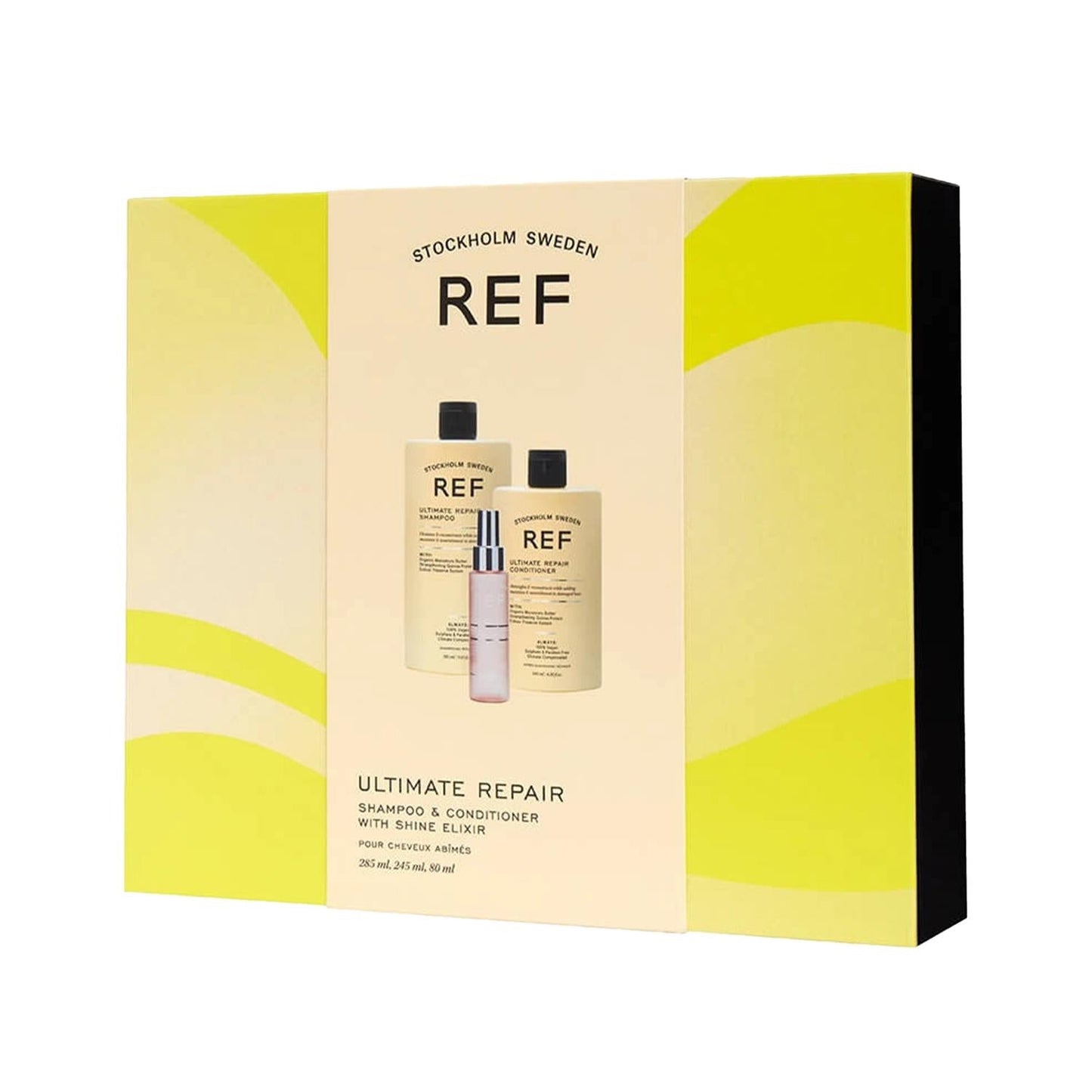REF Ultimate Repair Hair Care Set - Nourishing Damaged Hair Treatment Bundle