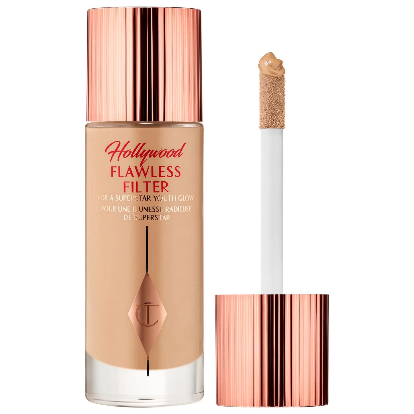 Hollywood Flawless Filter: Complexion Booster, Liquid Highlighter for Radiant, Glowing Skin & Filter-Like Effect - Multi-Use, Cruelty-Free, Paraben-Free Makeup