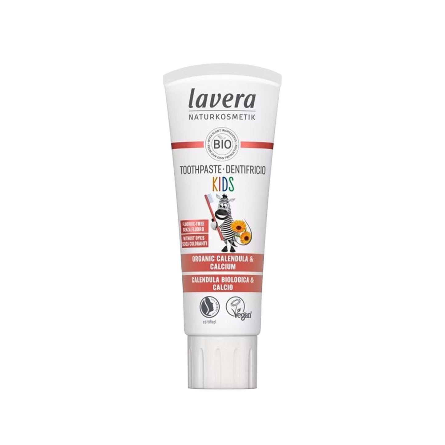 Lavera Kids Fluoride-Free Toothpaste for Gentle Care 75 ml