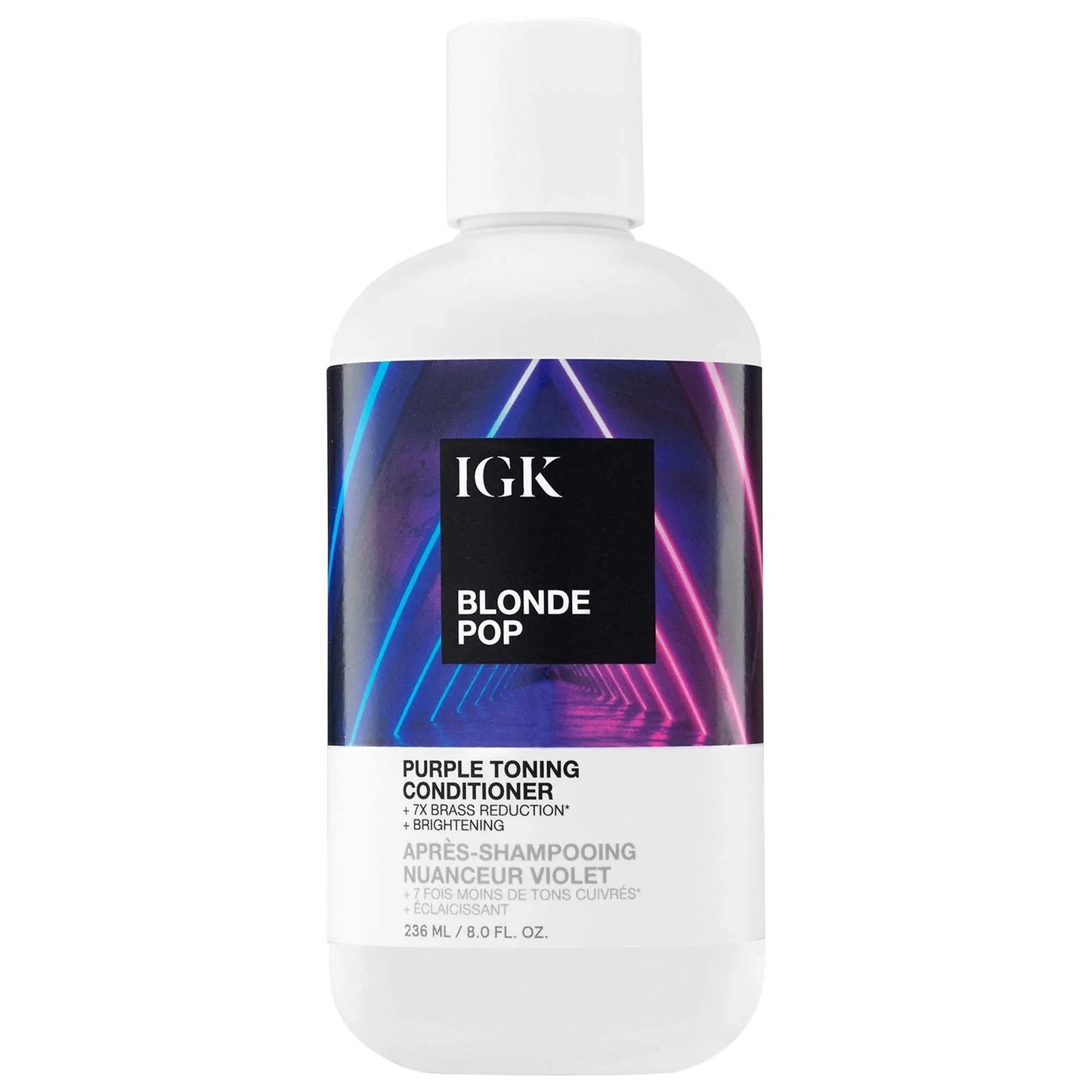 Blonde POP Purple Toning Conditioner: Neutralize Brass, Boost Shine & Softness - Vegan, Color-Safe Formula for Blonde & Highlighted Hair