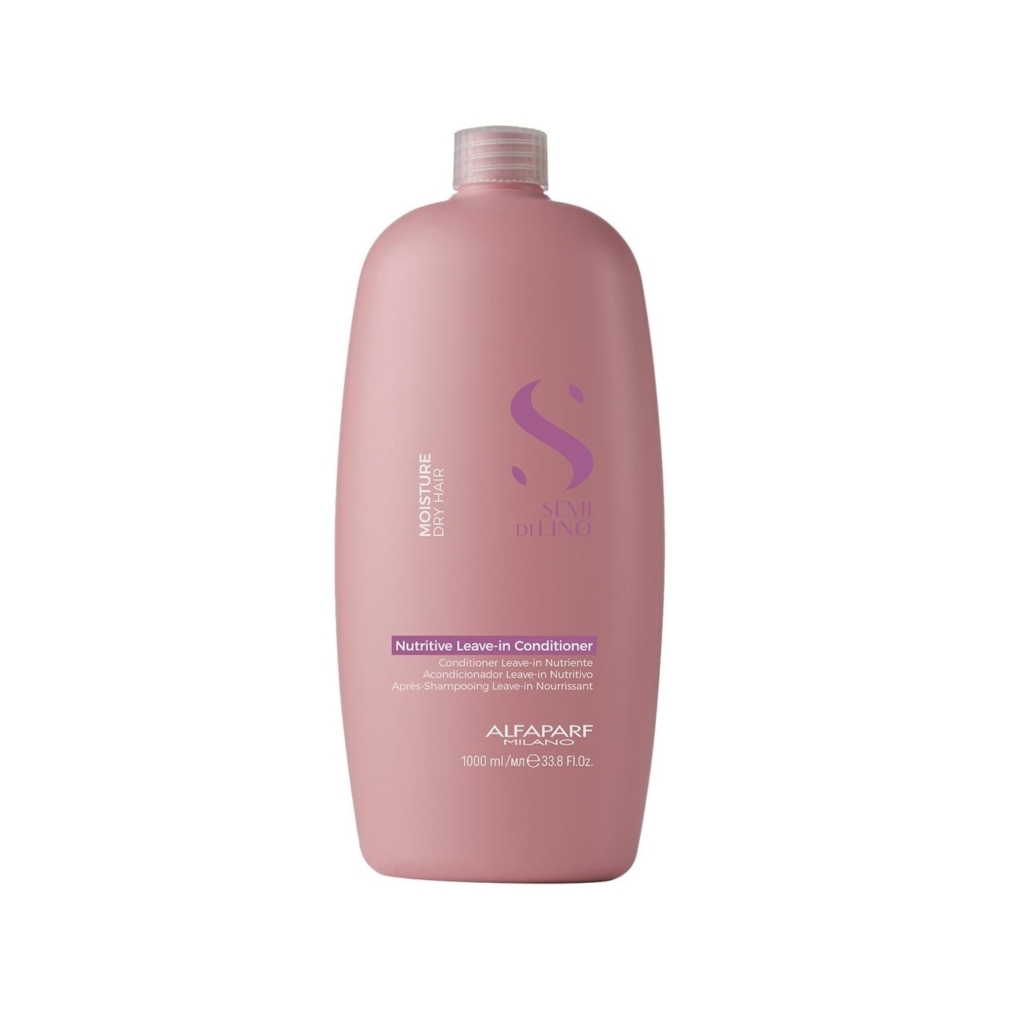 Alfaparf Semi Di Lino Nutritive Leave-in Conditioner - 1000ml Large Capacity Hair Nourishment