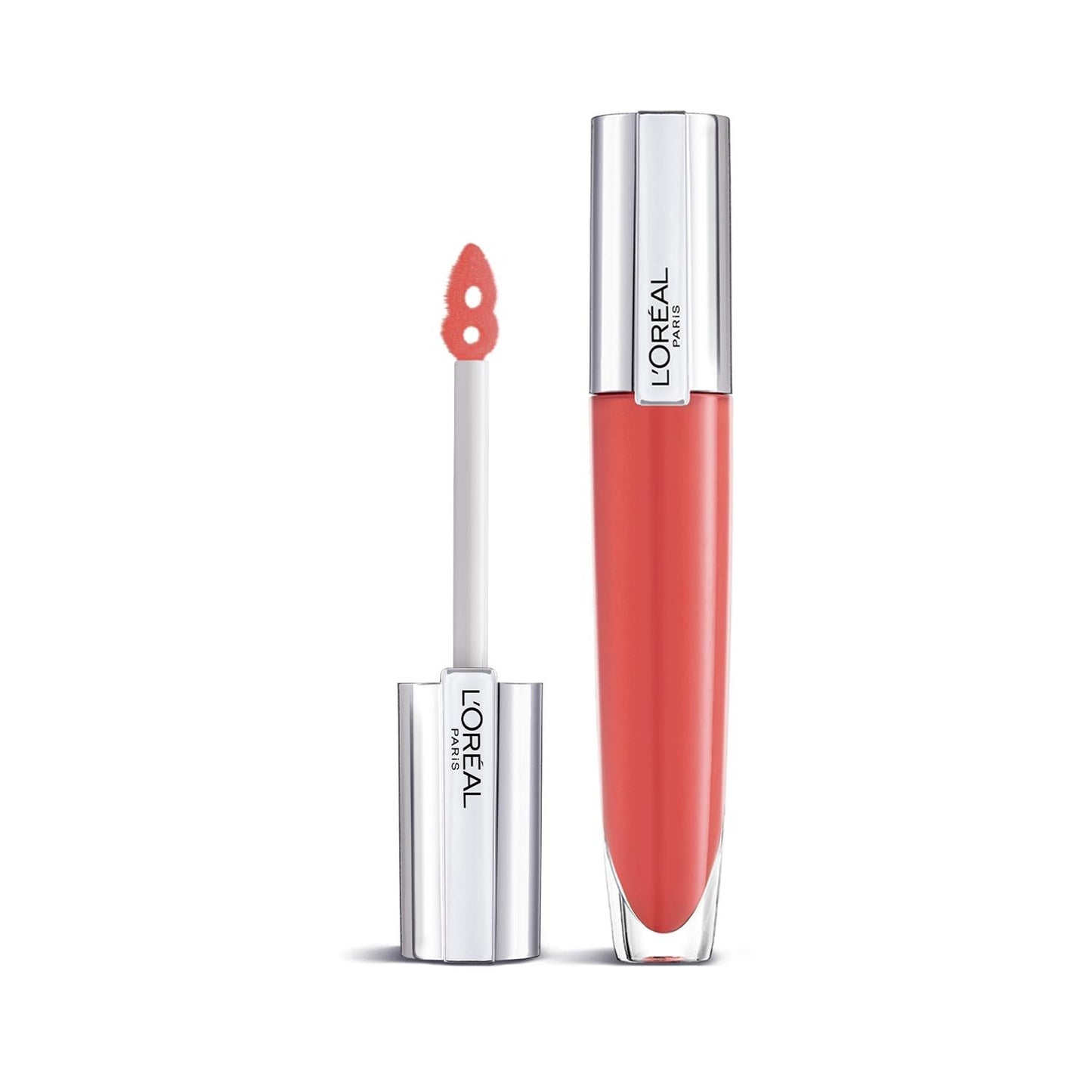 Loreal Paris Brilliant Signature Plump in Gloss 410 Inflate Lip Gloss - Shiny, Plumping, High-Quality Cosmetic